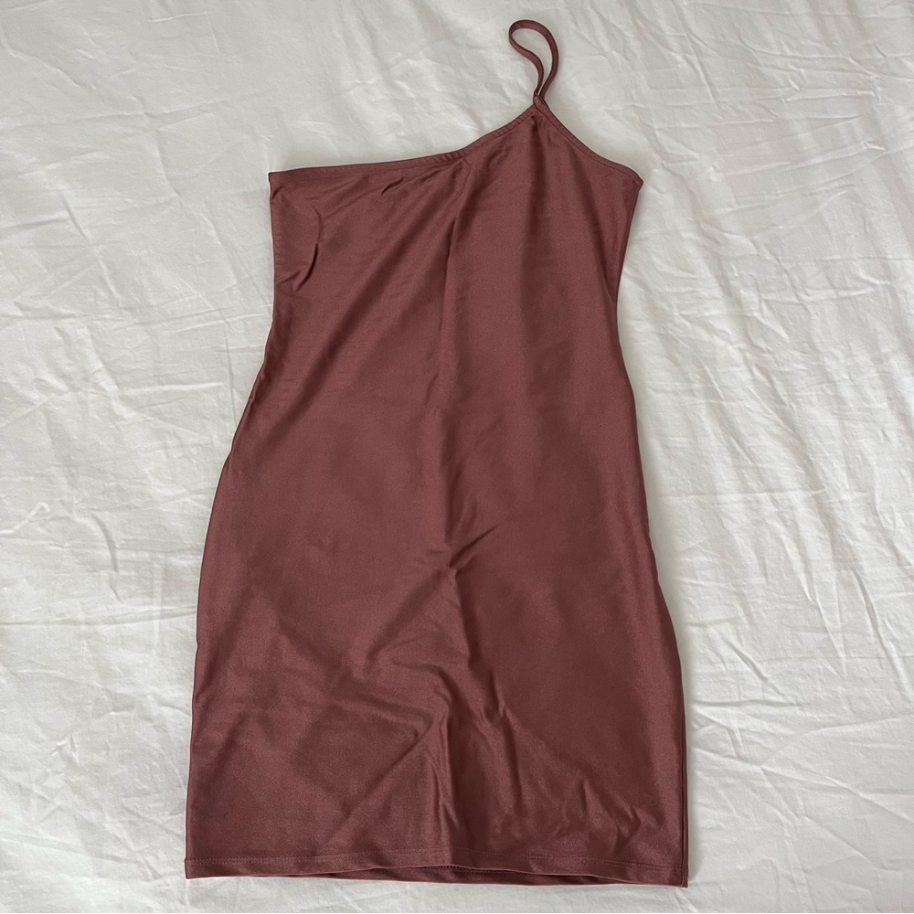 One Shoulder Mini Dress